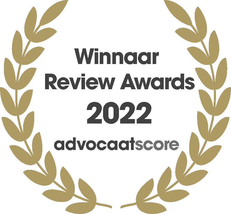 Winnaar review awards 2022 advocaatscore